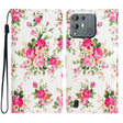 For Blackview A55 Pro Colored Drawing Leather Phone Case(Peonies) - More Brand by PMC TechLife | Online Shopping South Africa | PMC TechLife