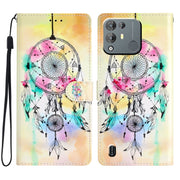 For Blackview A55 Pro Colored Drawing Leather Phone Case(Dream Catcher)