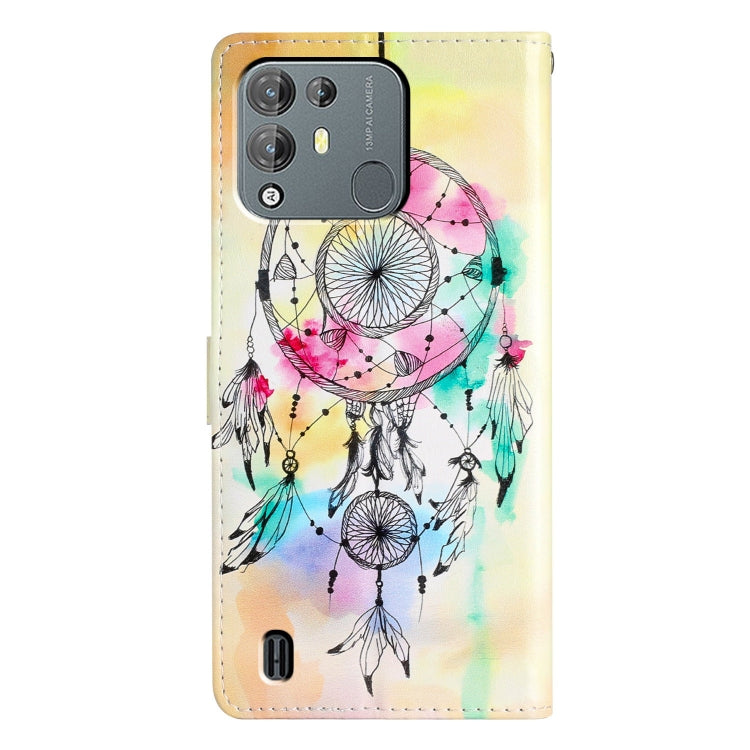For Blackview A55 Pro Colored Drawing Leather Phone Case(Dream Catcher)
