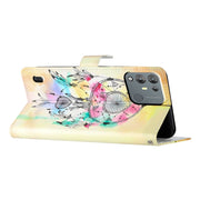 For Blackview A55 Pro Colored Drawing Leather Phone Case(Dream Catcher)