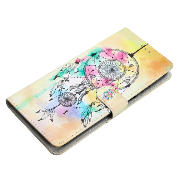 For Blackview A55 Pro Colored Drawing Leather Phone Case(Dream Catcher)