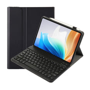 For OnePlus Pad Go / OPPO Pad Air2 / Neo OP14 TPU Ultra-thin Detachable Bluetooth Keyboard Leather Case(Black)