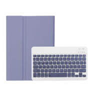 For OnePlus Pad Go / OPPO Pad Air2 / Neo OP14 TPU Ultra-thin Detachable Bluetooth Keyboard Leather Case(Purple)