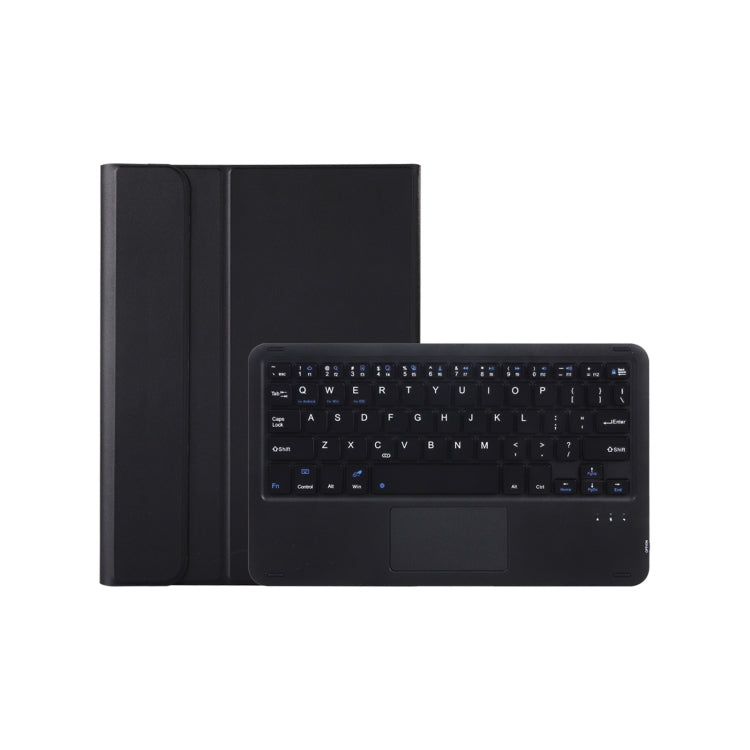 For OnePlus Pad Go / OPPO Pad Air2 / Neo OP14-A TPU Ultra-thin Detachable Bluetooth Keyboard Leather Case with Touchpad(Black)