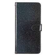 For Blackview A53 Pro Glitter Powder Flip Leather Phone Case(Black)