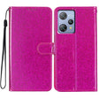 For Blackview A53 Pro Glitter Powder Flip Leather Phone Case(Rose Red) - More Brand by PMC TechLife | Online Shopping South Africa | PMC TechLife | Buy Now Pay Later Mobicred