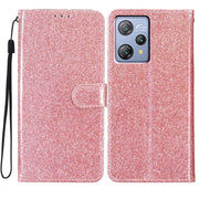 For Blackview A53 Pro Glitter Powder Flip Leather Phone Case(Rose Gold)