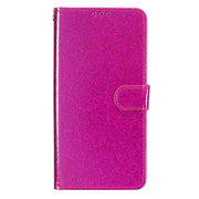 For Blackview A55 Pro Glitter Powder Flip Leather Phone Case(Rose Red)