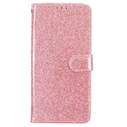 For Blackview A55 Pro Glitter Powder Flip Leather Phone Case(Rose Gold)