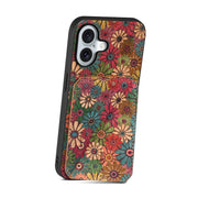 For iPhone 16 Plus Dual Card Slot Holder Phone Case(Spring Green)