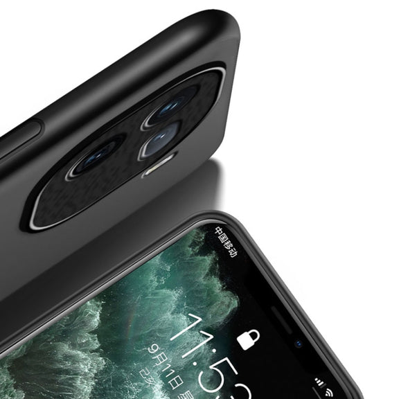For vivo iQOO 12 Classic Tilt Strip Grain Magnetic Shockproof PC + TPU Phone Case(Black)