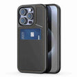 For iPhone 15 Pro DUX DUCIS Rafi II Series MagSafe Magnetic Holder RFID Phone Case(Black) - iPhone 15 Pro Cases by DUX DUCIS | Online Shopping South Africa | PMC TechLife | Buy Now Pay Later Mobicred