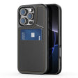For iPhone 16 Pro DUX DUCIS Rafi II Series MagSafe Magnetic Holder RFID Phone Case(Black) - free shipping - PMC Jewellery - Order now!