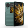 For OPPO Find N3 Flip Magic Shield Fold PC Shockproof Phone Case(Dark Green) - Find N3 Flip Cases by PMC TechLife | Online Shopping South Africa | PMC TechLife | Buy Now Pay Later Mobicred