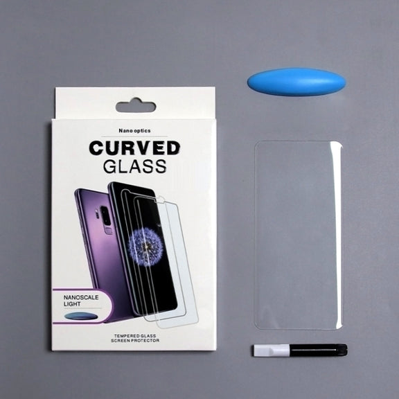 UV Liquid Curved Full Glue Screen Protector For OPPO Reno10 Pro 5G