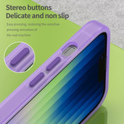 For iPhone 16e MagSafe Frosted Translucent TPU + PC Full Coverage Phone Case(Dark Purple)