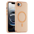 For iPhone 16e MagSafe Frosted Translucent TPU + PC Full Coverage Phone Case(Orange) - iPhone 16e Cases by PMC TechLife | Online Shopping South Africa | PMC TechLife | Buy Now Pay Later Mobicred