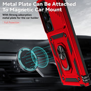 For Samsung Galaxy S24 Ultra 5G Sliding Camshield Holder Phone Case(Red)