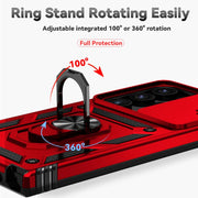 For Samsung Galaxy S24 Ultra 5G Sliding Camshield Holder Phone Case(Red)