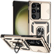 For Samsung Galaxy S24 Ultra 5G Sliding Camshield Holder Phone Case(Gold) - Galaxy S24 Ultra 5G Cases by PMC TechLife | Online Shopping South Africa | PMC TechLife