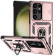 For Samsung Galaxy S24 Ultra 5G Sliding Camshield Holder Phone Case(Rose Gold) - Galaxy S24 Ultra 5G Cases by PMC TechLife | Online Shopping South Africa | PMC TechLife