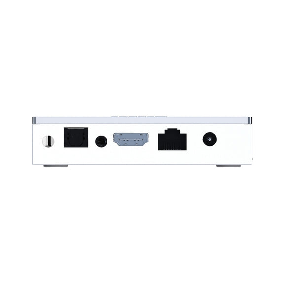 MECOOL KM2 Plus Android 11 Dual-band WiFi Smart Voice TV Box 4GB+32GB, EU Plug(White)