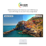 MECOOL KM2 Plus Android 11 Dual-band WiFi Smart Voice TV Box 4GB+32GB, UK Plug(White)