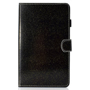 For Lenovo Tab P12 2023 / TB370FU Varnish Glitter Powder Smart Leather Tablet Case(Black)