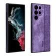 For Samsung Galaxy S24 Ultra 5G AZNS 3D Embossed Skin Feel Phone Case(Purple) - free shipping - PMC Jewellery - Order now!