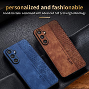 For Samsung Galaxy S24+ 5G AZNS 3D Embossed Skin Feel Phone Case(Dark Green)