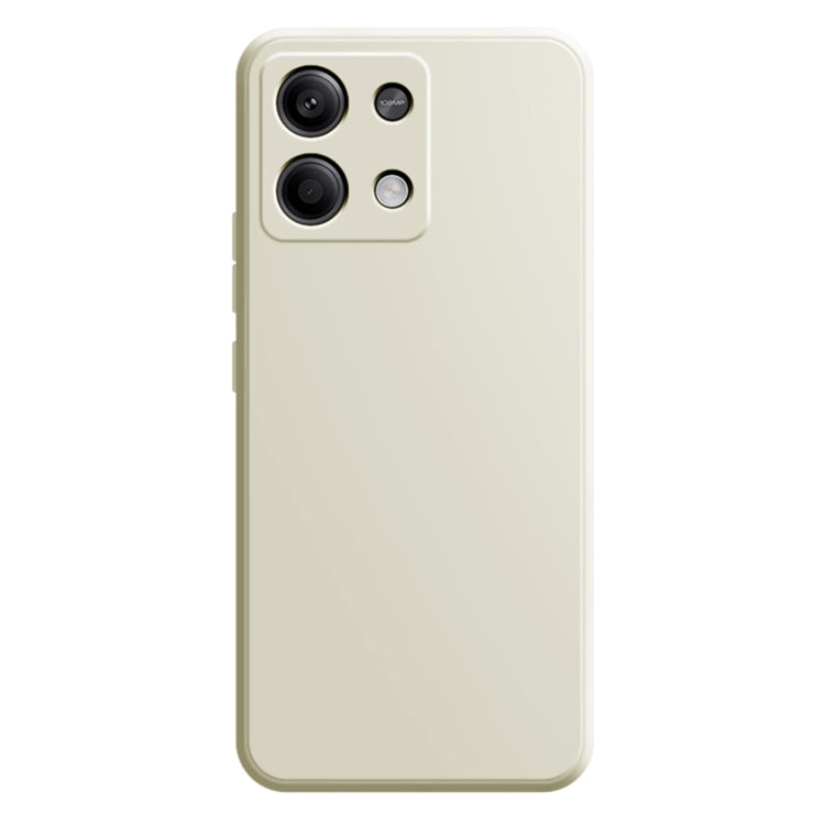 For Xiaomi Redmi Note 13 Pro 5G Imitation Liquid Silicone Phone Case(White)