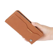 For Samsung Galaxy S25 5G Knead Skin Texture Flip Leather Phone Case(Red)