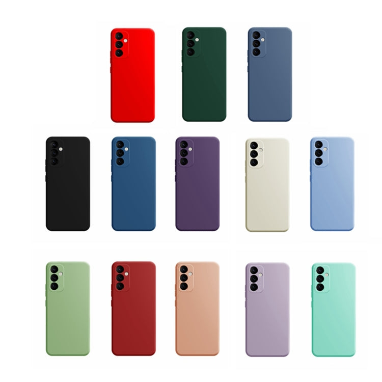 For Samsung Galaxy A15 Imitation Liquid Silicone Phone Case(Black)
