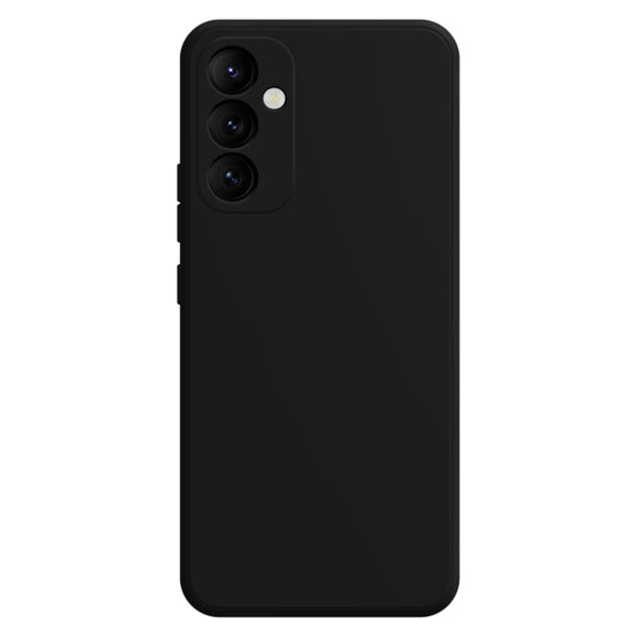 For Samsung Galaxy A15 Imitation Liquid Silicone Phone Case(Black)