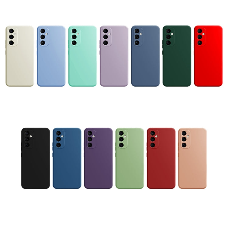 For Samsung Galaxy A05S Imitation Liquid Silicone Phone Case(Black)