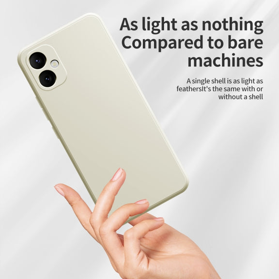 For Samsung Galaxy A05 Imitation Liquid Silicone Phone Case(Grey)