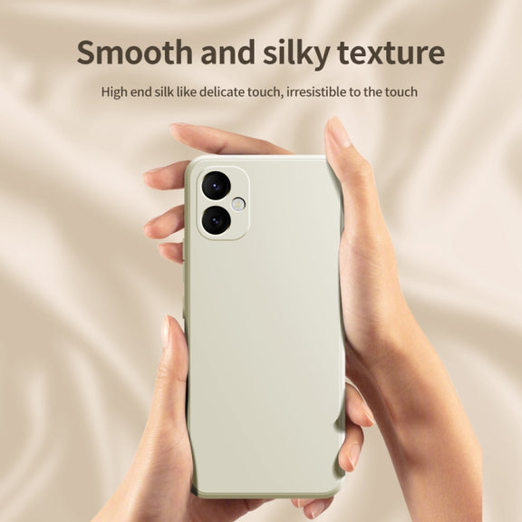 For Samsung Galaxy A05 Imitation Liquid Silicone Phone Case(Grey)