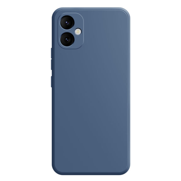 For Samsung Galaxy A05 Imitation Liquid Silicone Phone Case(Grey)