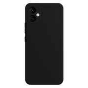 For Samsung Galaxy A05 Imitation Liquid Silicone Phone Case(Black)
