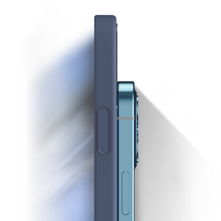 For OnePlus 12 Imitation Liquid Silicone Phone Case(Blue)