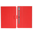 For Lenovo Tab P12 2023 / TB370FU Pure Color Smart Leather Tablet Case(Red) - Lenovo by PMC TechLife | Online Shopping South Africa | PMC TechLife | Buy Now Pay Later Mobicred