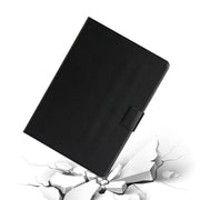 For Lenovo Tab P12 2023 / TB370FU Pure Color Smart Leather Tablet Case(Black)