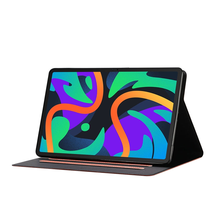 For Lenovo Tab M11/ Xiaoxin Pad 11 2024 Pure Color Smart Leather Tablet Case(Orange)