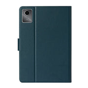 For Lenovo Tab M11/ Xiaoxin Pad 11 2024 Pure Color Smart Leather Tablet Case(Deep Green)