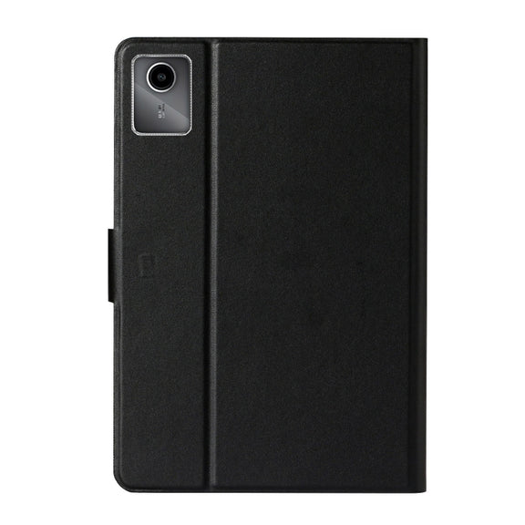 For Lenovo Tab M11/ Xiaoxin Pad 11 2024 Pure Color Smart Leather Tablet Case(Black)