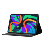 For Lenovo Tab M11/ Xiaoxin Pad 11 2024 Pure Color Smart Leather Tablet Case(Black)
