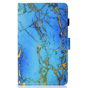For Lenovo Tab P12 2023 / TB370FU Coloured Drawing Stitching Smart Leather Tablet Case(Gilded Marble)