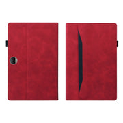 For Honor Pad 9 Splicing Shockproof Leather Tablet Case(Red)