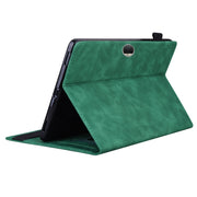 For Honor Pad 9 Splicing Shockproof Leather Tablet Case(Green)