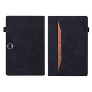 For Honor Pad 9 Splicing Shockproof Leather Tablet Case(Black)